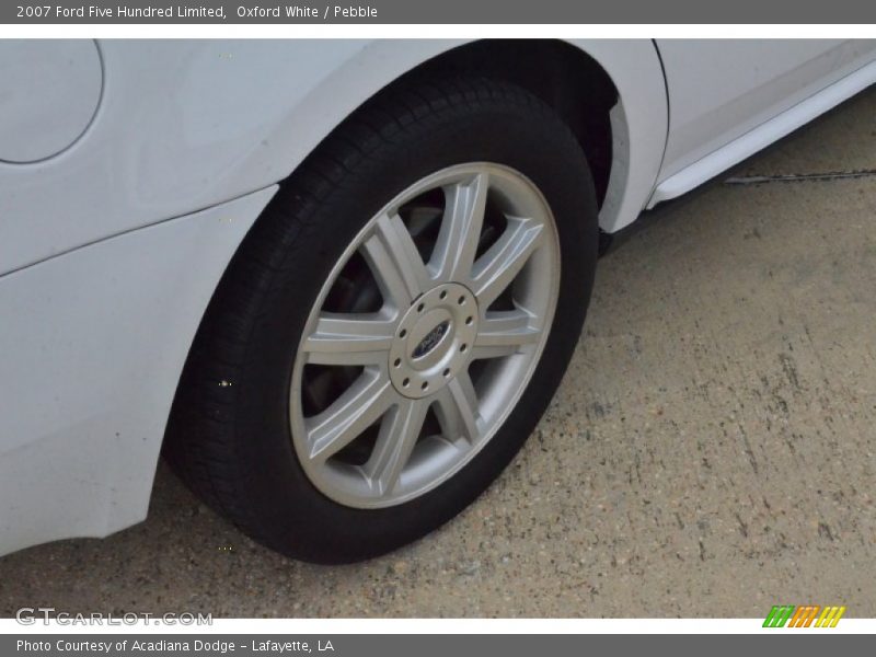 Oxford White / Pebble 2007 Ford Five Hundred Limited