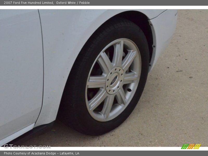 Oxford White / Pebble 2007 Ford Five Hundred Limited