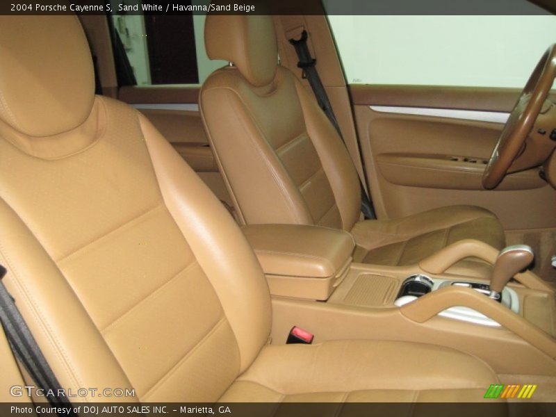 Sand White / Havanna/Sand Beige 2004 Porsche Cayenne S