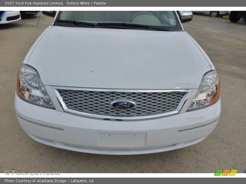 Oxford White / Pebble 2007 Ford Five Hundred Limited