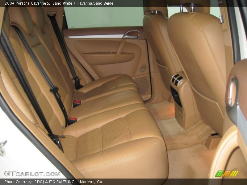 Sand White / Havanna/Sand Beige 2004 Porsche Cayenne S