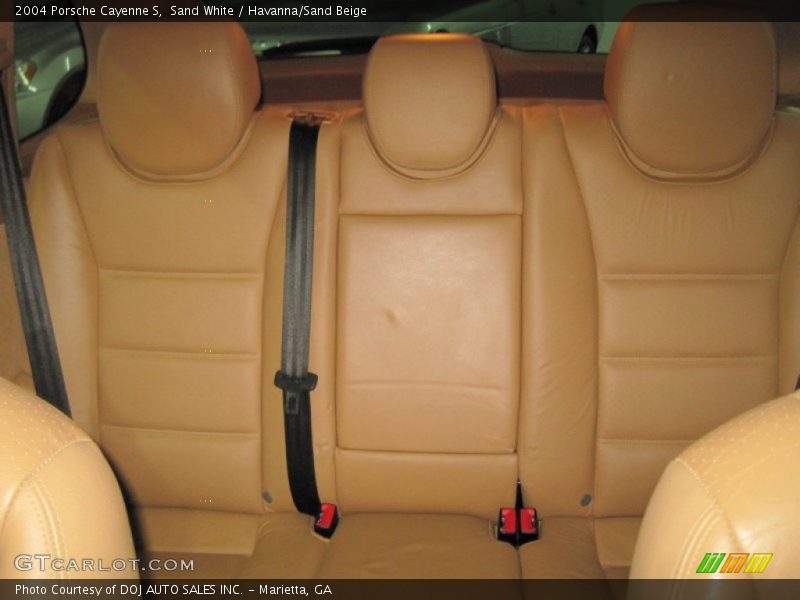 Sand White / Havanna/Sand Beige 2004 Porsche Cayenne S
