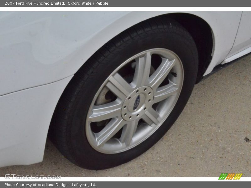 Oxford White / Pebble 2007 Ford Five Hundred Limited