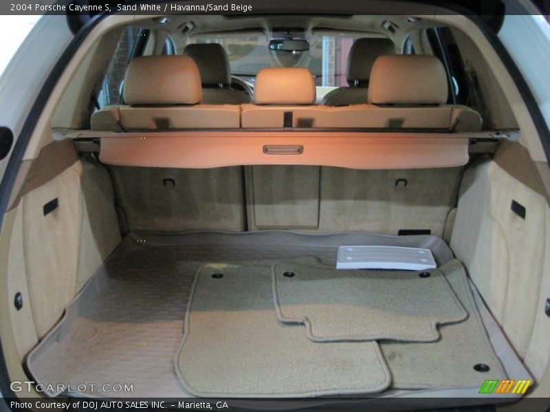 Sand White / Havanna/Sand Beige 2004 Porsche Cayenne S