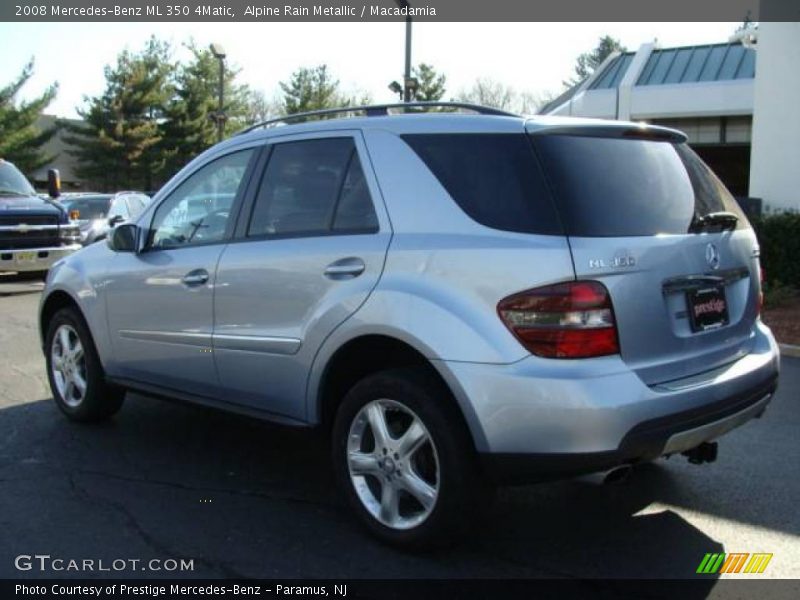 Alpine Rain Metallic / Macadamia 2008 Mercedes-Benz ML 350 4Matic