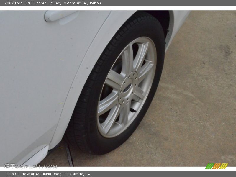 Oxford White / Pebble 2007 Ford Five Hundred Limited