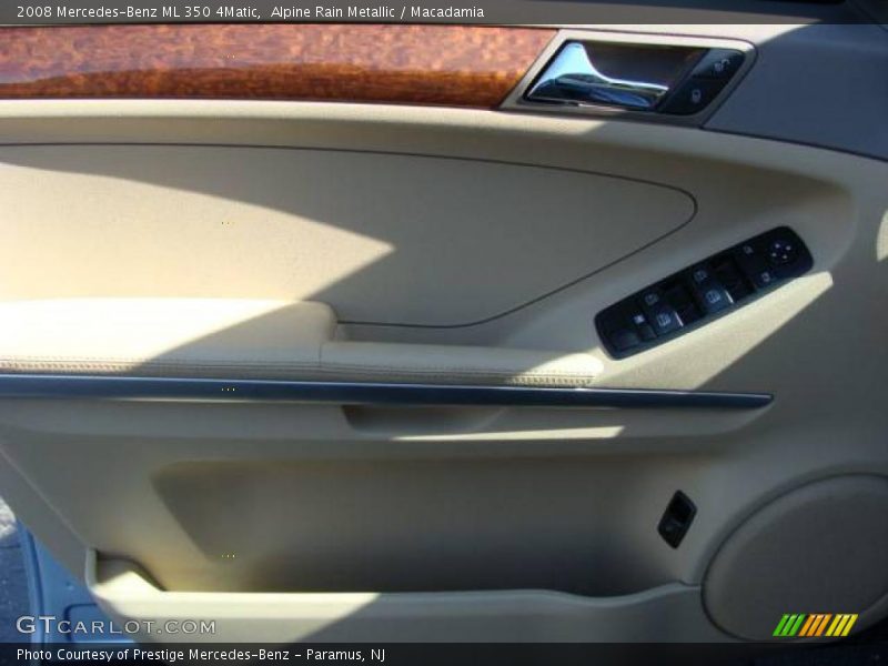 Alpine Rain Metallic / Macadamia 2008 Mercedes-Benz ML 350 4Matic