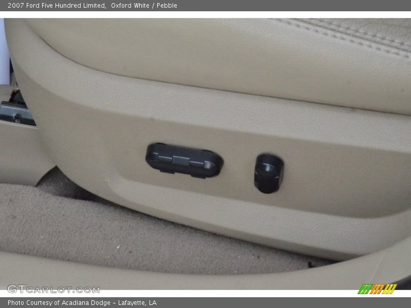 Oxford White / Pebble 2007 Ford Five Hundred Limited