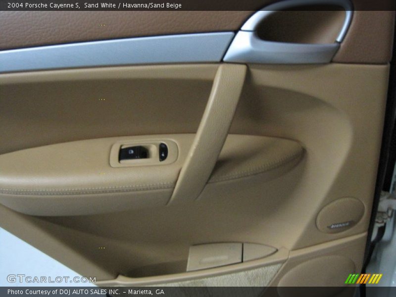 Sand White / Havanna/Sand Beige 2004 Porsche Cayenne S