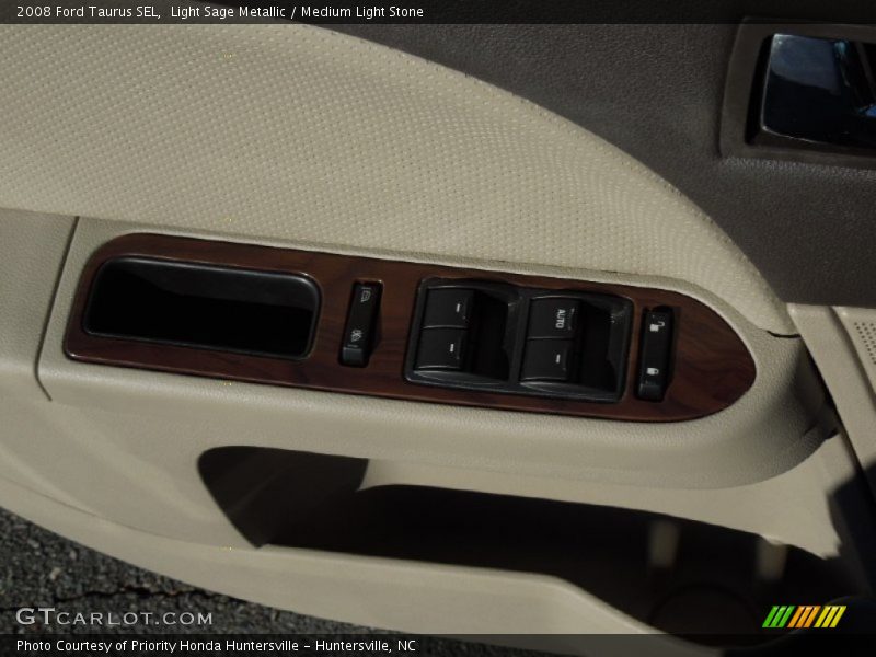 Light Sage Metallic / Medium Light Stone 2008 Ford Taurus SEL