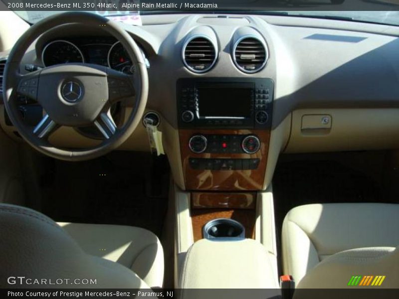 Alpine Rain Metallic / Macadamia 2008 Mercedes-Benz ML 350 4Matic