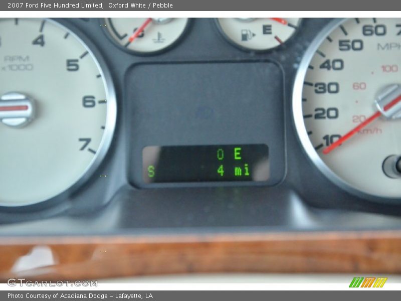 Oxford White / Pebble 2007 Ford Five Hundred Limited