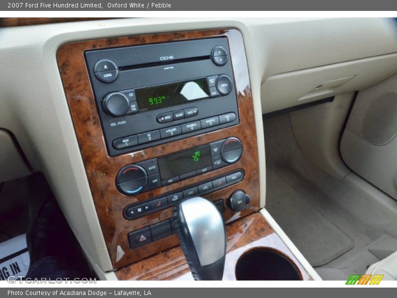 Oxford White / Pebble 2007 Ford Five Hundred Limited