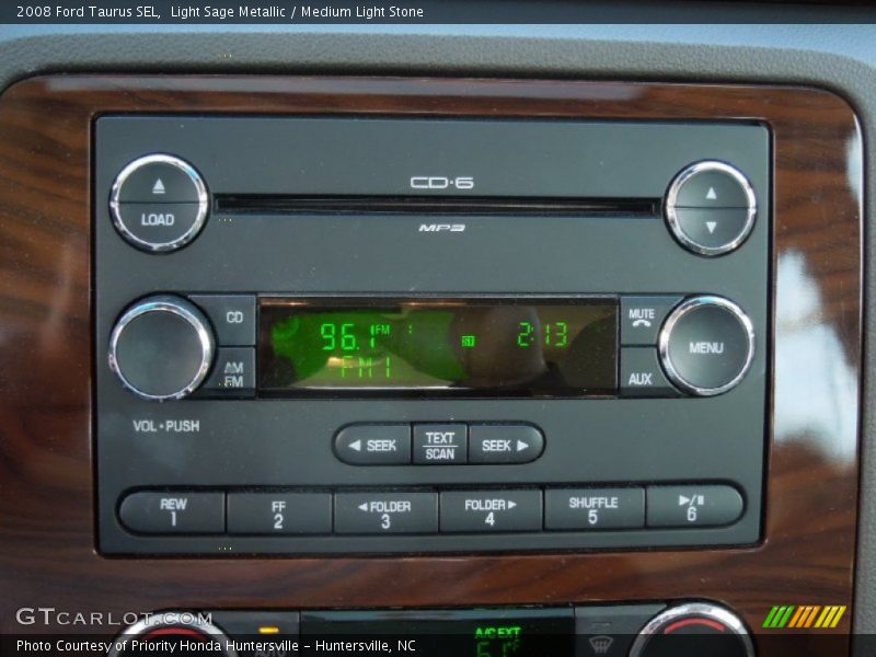 Audio System of 2008 Taurus SEL
