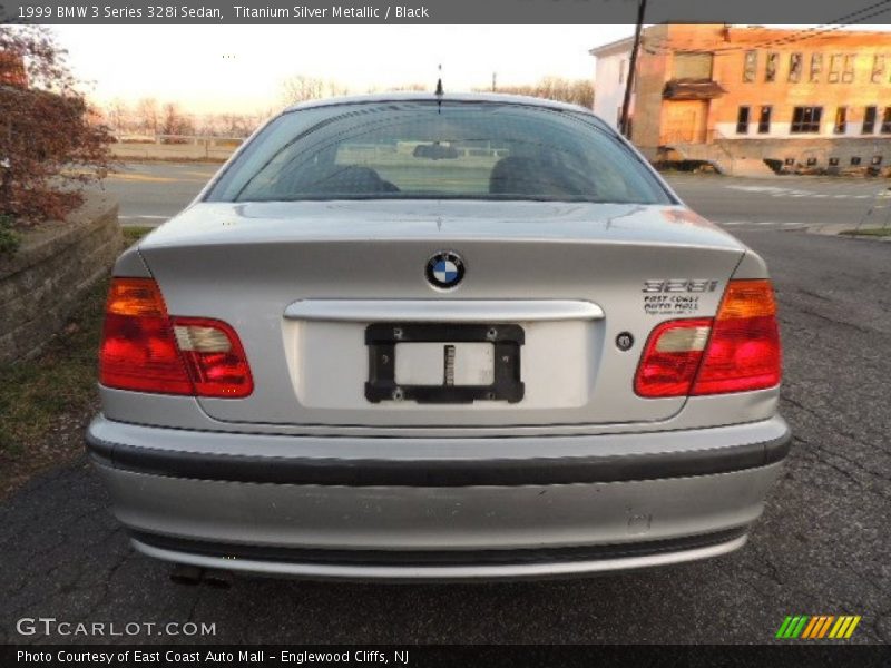 Titanium Silver Metallic / Black 1999 BMW 3 Series 328i Sedan