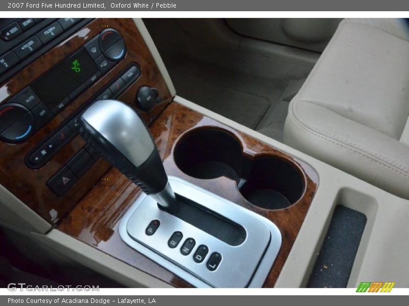 Oxford White / Pebble 2007 Ford Five Hundred Limited