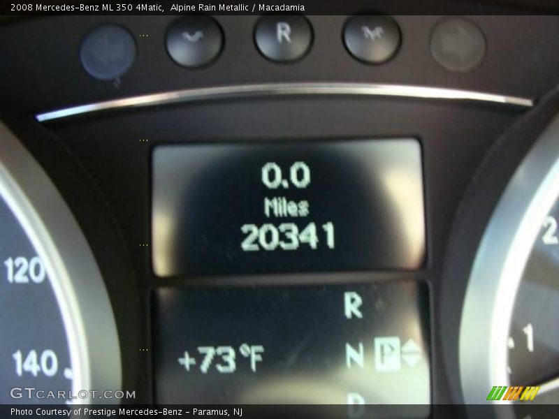 Alpine Rain Metallic / Macadamia 2008 Mercedes-Benz ML 350 4Matic
