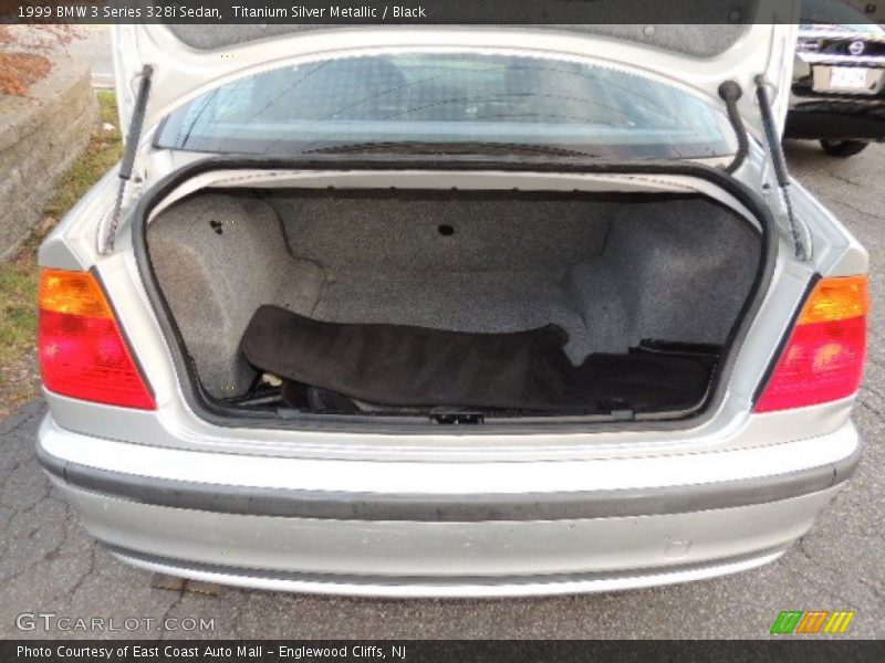 Titanium Silver Metallic / Black 1999 BMW 3 Series 328i Sedan