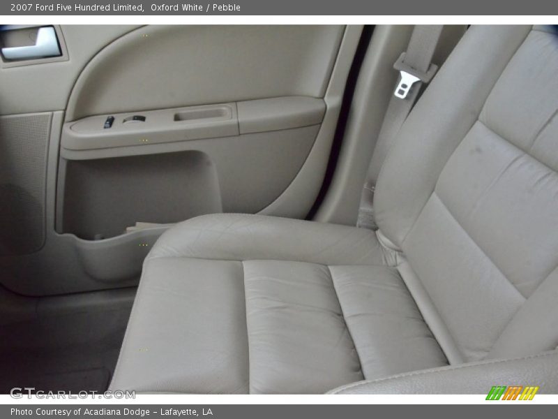 Oxford White / Pebble 2007 Ford Five Hundred Limited