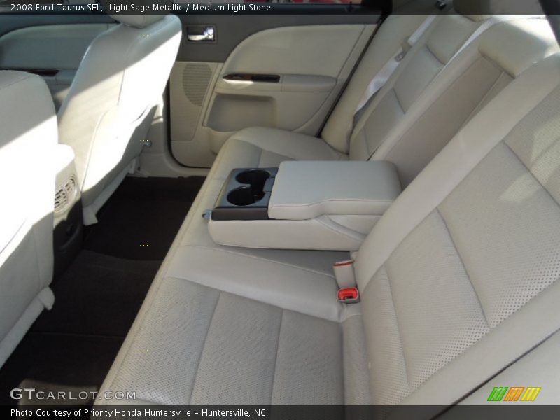 Light Sage Metallic / Medium Light Stone 2008 Ford Taurus SEL