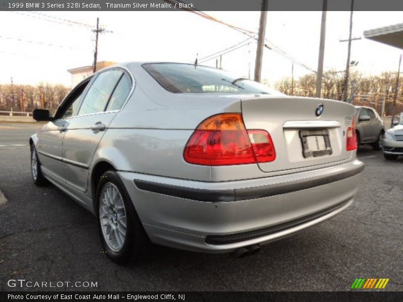 Titanium Silver Metallic / Black 1999 BMW 3 Series 328i Sedan