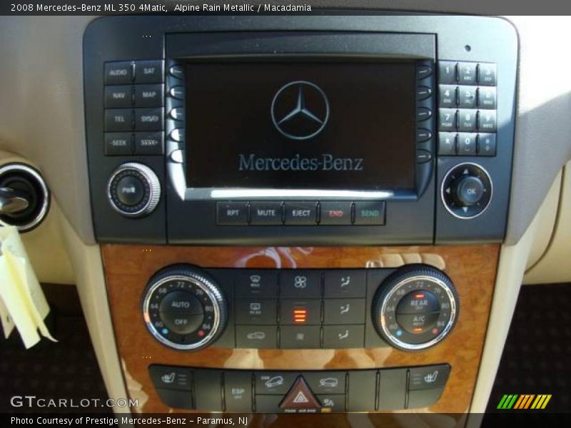 Alpine Rain Metallic / Macadamia 2008 Mercedes-Benz ML 350 4Matic
