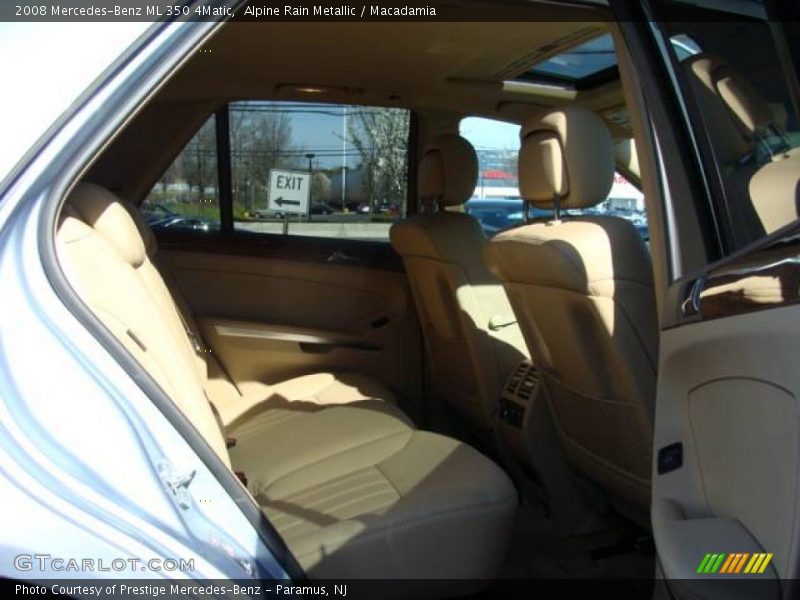 Alpine Rain Metallic / Macadamia 2008 Mercedes-Benz ML 350 4Matic
