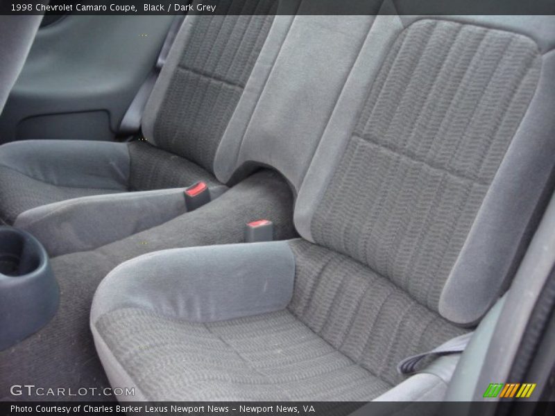 Rear Seat of 1998 Camaro Coupe