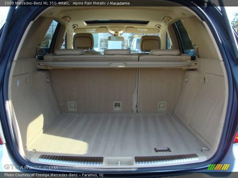 Alpine Rain Metallic / Macadamia 2008 Mercedes-Benz ML 350 4Matic