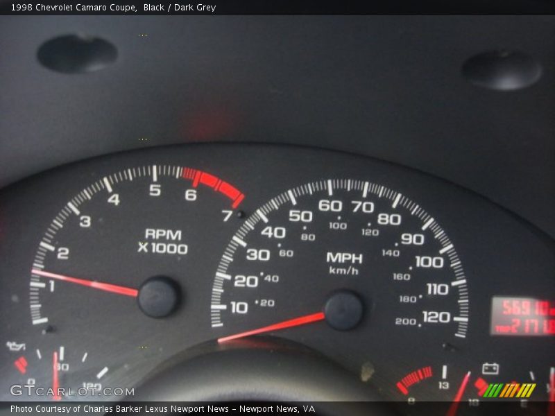  1998 Camaro Coupe Coupe Gauges