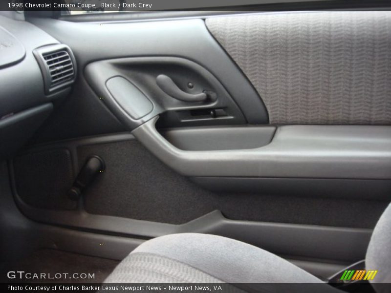 Black / Dark Grey 1998 Chevrolet Camaro Coupe