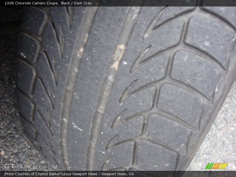 Black / Dark Grey 1998 Chevrolet Camaro Coupe