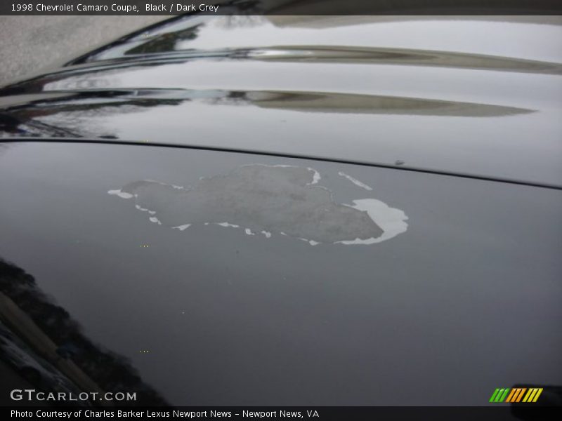 Black / Dark Grey 1998 Chevrolet Camaro Coupe