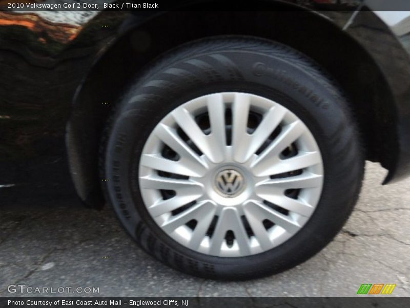 Black / Titan Black 2010 Volkswagen Golf 2 Door