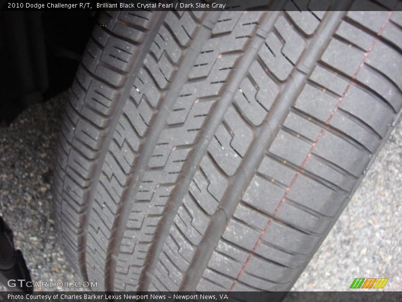 Brilliant Black Crystal Pearl / Dark Slate Gray 2010 Dodge Challenger R/T