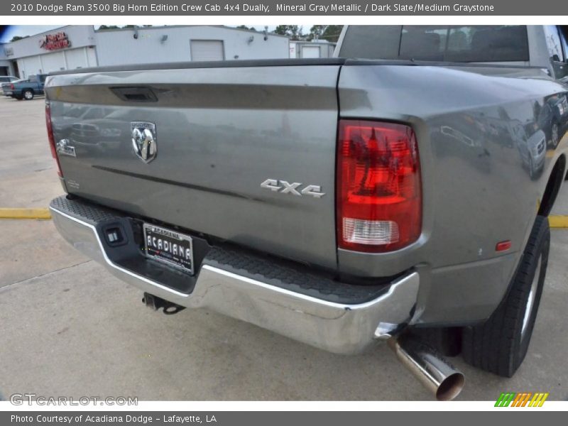 Mineral Gray Metallic / Dark Slate/Medium Graystone 2010 Dodge Ram 3500 Big Horn Edition Crew Cab 4x4 Dually