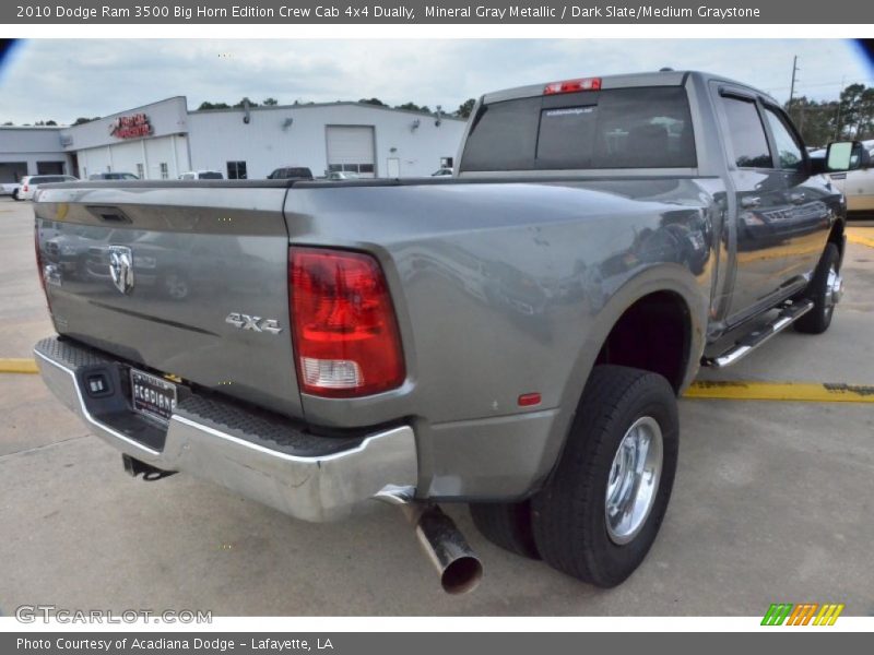 Mineral Gray Metallic / Dark Slate/Medium Graystone 2010 Dodge Ram 3500 Big Horn Edition Crew Cab 4x4 Dually