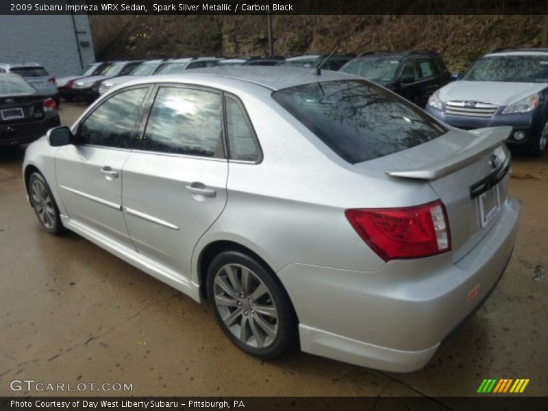 Spark Silver Metallic / Carbon Black 2009 Subaru Impreza WRX Sedan