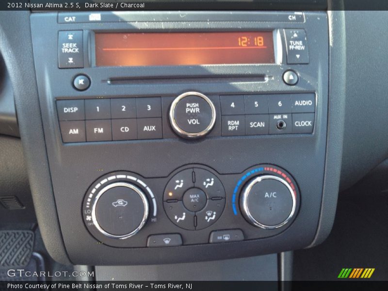 Dark Slate / Charcoal 2012 Nissan Altima 2.5 S