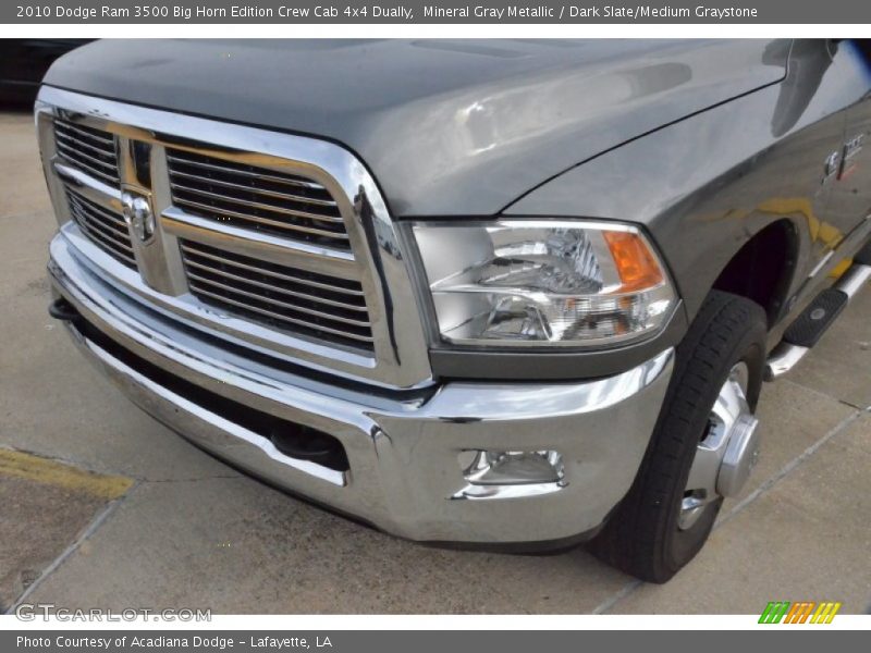Mineral Gray Metallic / Dark Slate/Medium Graystone 2010 Dodge Ram 3500 Big Horn Edition Crew Cab 4x4 Dually