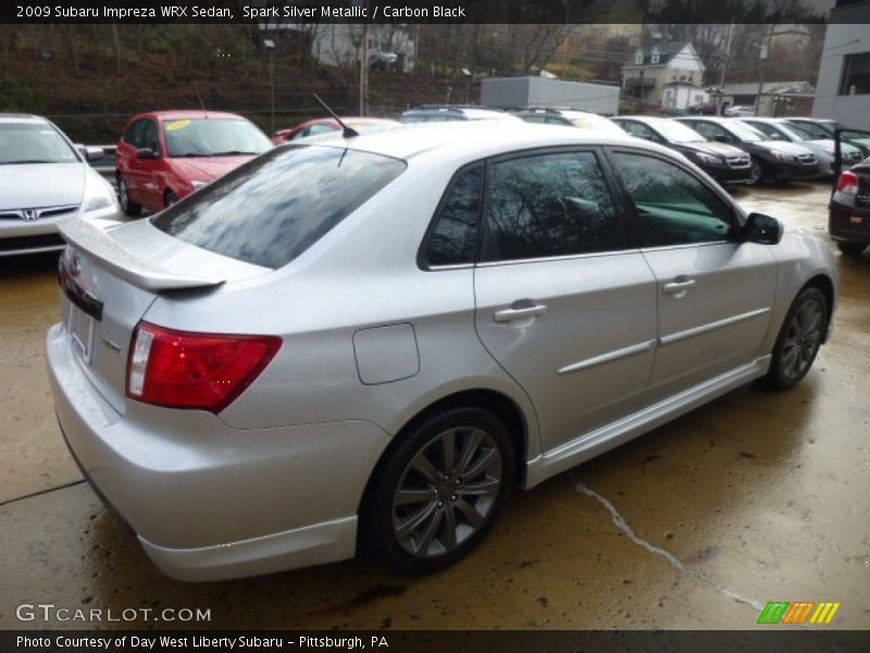 Spark Silver Metallic / Carbon Black 2009 Subaru Impreza WRX Sedan