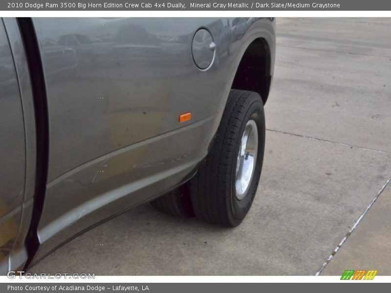 Mineral Gray Metallic / Dark Slate/Medium Graystone 2010 Dodge Ram 3500 Big Horn Edition Crew Cab 4x4 Dually