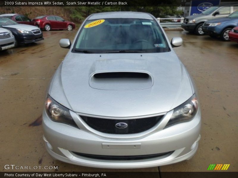 Spark Silver Metallic / Carbon Black 2009 Subaru Impreza WRX Sedan