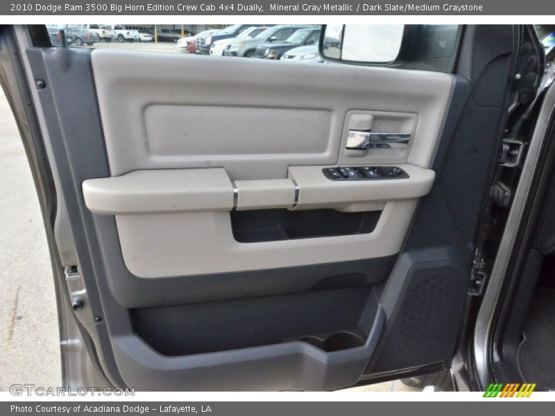 Door Panel of 2010 Ram 3500 Big Horn Edition Crew Cab 4x4 Dually