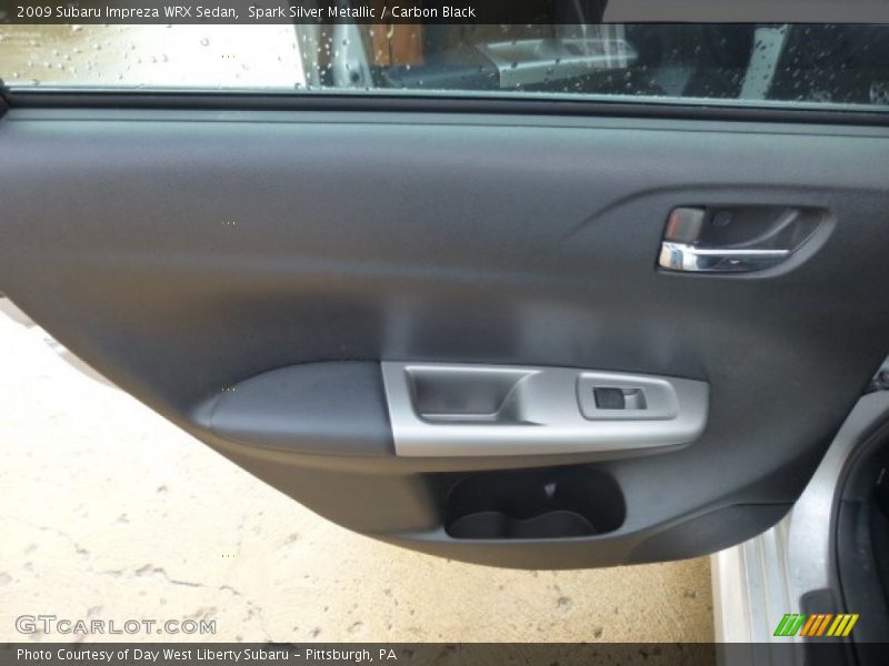 Spark Silver Metallic / Carbon Black 2009 Subaru Impreza WRX Sedan