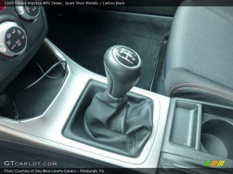 Spark Silver Metallic / Carbon Black 2009 Subaru Impreza WRX Sedan
