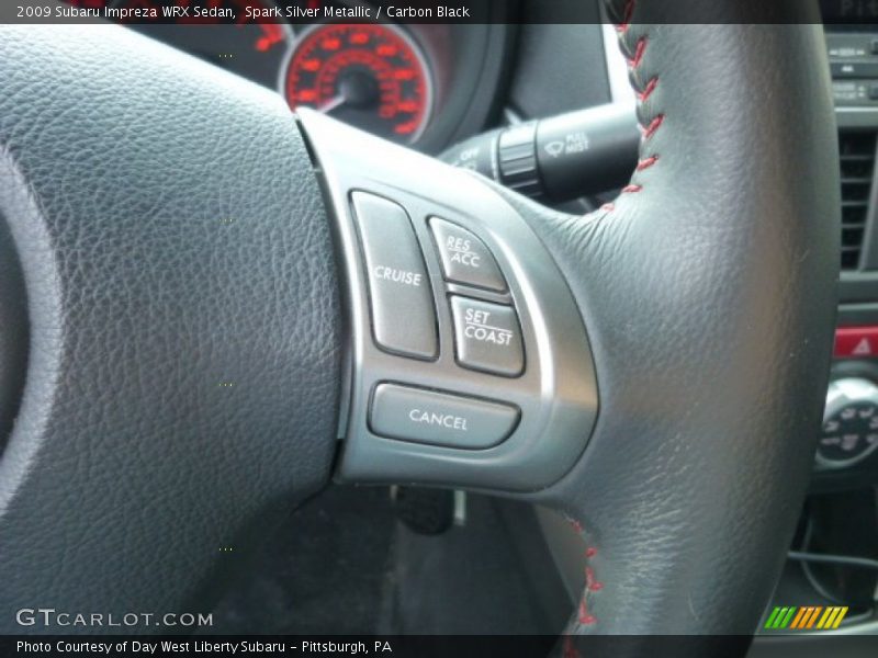 Spark Silver Metallic / Carbon Black 2009 Subaru Impreza WRX Sedan