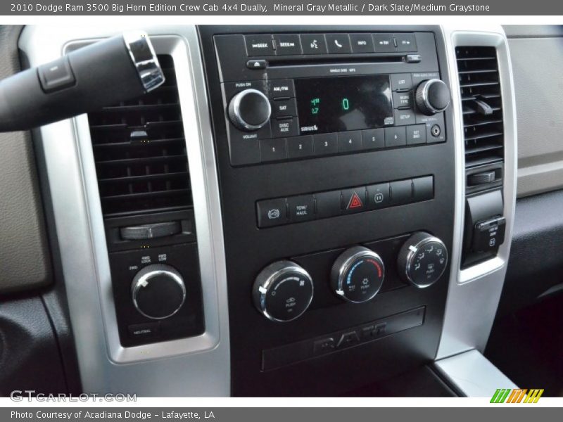 Controls of 2010 Ram 3500 Big Horn Edition Crew Cab 4x4 Dually