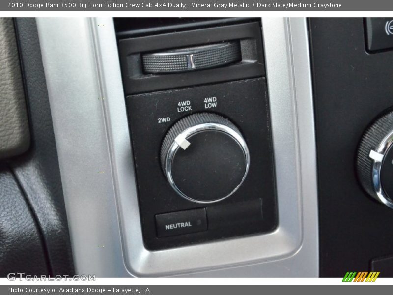 Controls of 2010 Ram 3500 Big Horn Edition Crew Cab 4x4 Dually