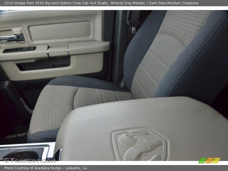 Mineral Gray Metallic / Dark Slate/Medium Graystone 2010 Dodge Ram 3500 Big Horn Edition Crew Cab 4x4 Dually